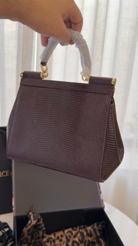 حقيبة دولتشي ستامبا إجوانا كريستال ميس سيسيلي