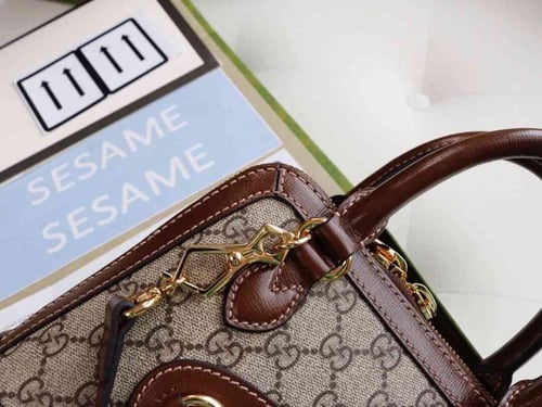 حقيبة 1955 ميني بيد علوية وحلية لجام الحصان من قوت...