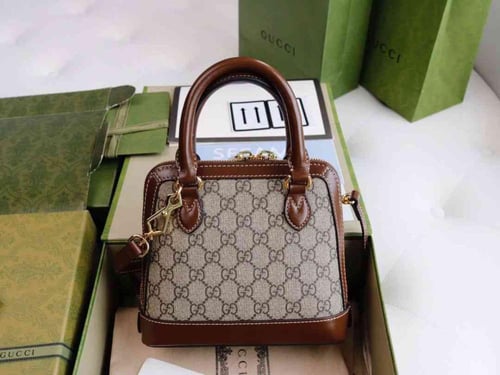 حقيبة 1955 ميني بيد علوية وحلية لجام الحصان من قوت...