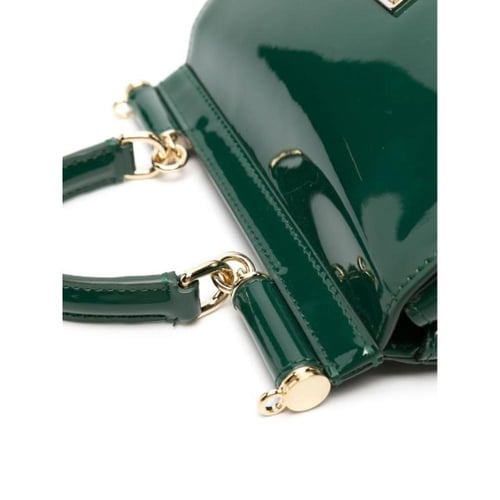 شنطة عملية سيسيلي متوسطة بجلد لامع