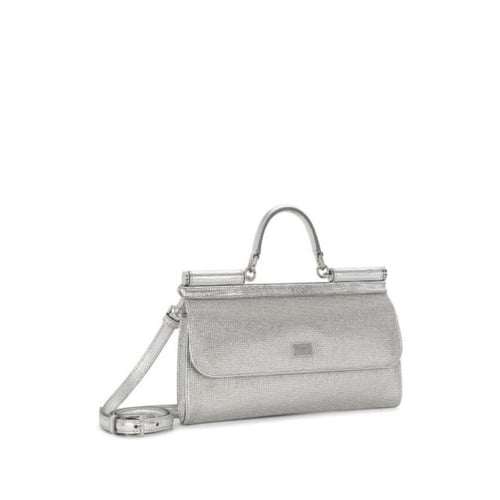 شنطة كيم دولتشي أند غابانا صغيرة سيسيلي بمقبض علوي...