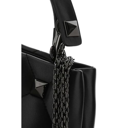 حقيبة يد صغيرة مبطنة مرصعة بالأحجار من فالنتينو جا...