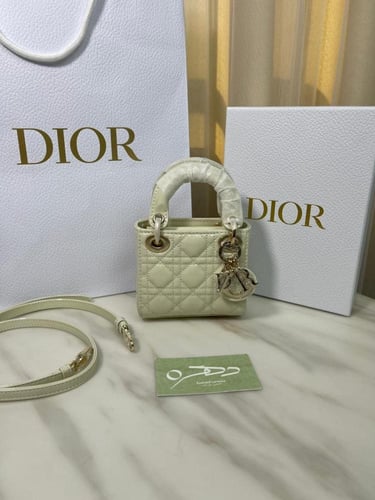 حقيبة ميكرو ليدي ديور 12 سم من كريستيان ديور