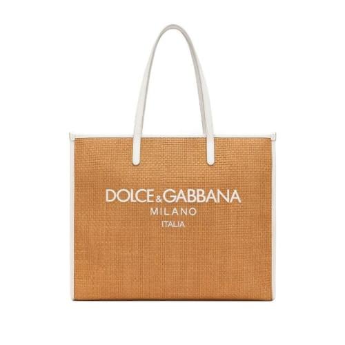 شنطة شوبينغ المضفرة دولتشي أند غابانا