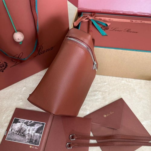 حقيبة ظهر اكسترا بوكيت من لوروبيانا - قرميدي