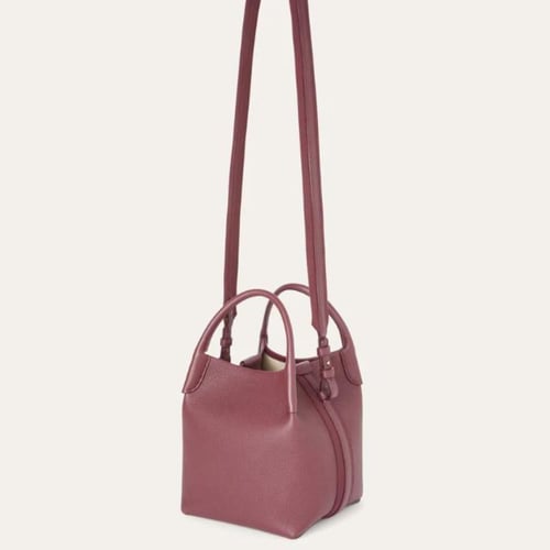 حقيبة بيل ميكرو من لوربيانا - برغندي