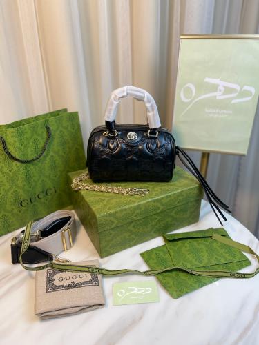 شنطة قوتشي جي جي ماتلاسيه ميني - أسود