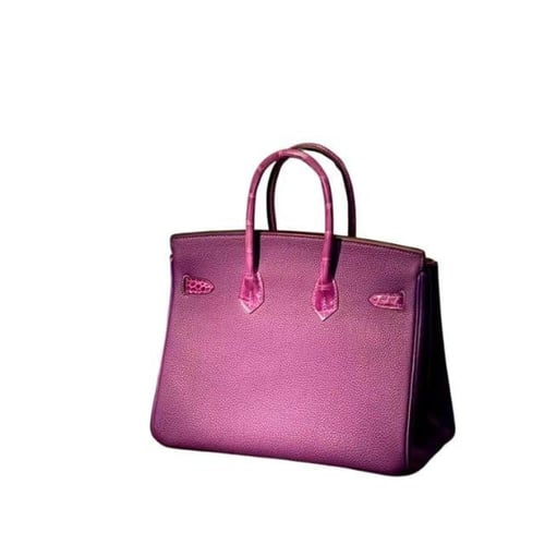 حقيبة بيركين سوبر هيرميس تاتش بيركين بطبعة جلد الت...