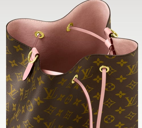 حقيبة NéoNoé من لويس فيتون مقاس 26 - بني ووردي