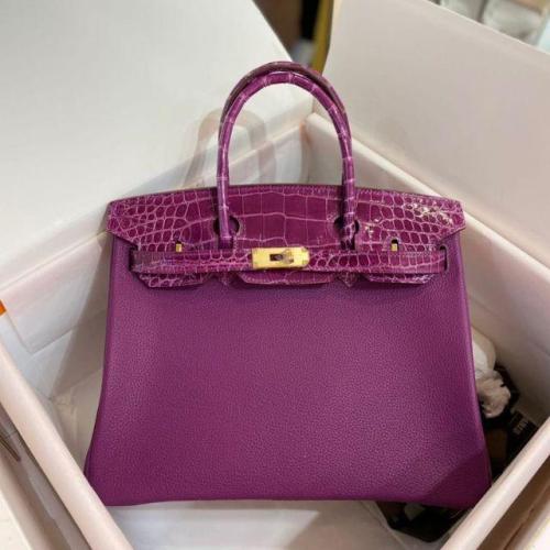 حقيبة بيركين سوبر هيرميس تاتش بيركين بطبعة جلد الت...