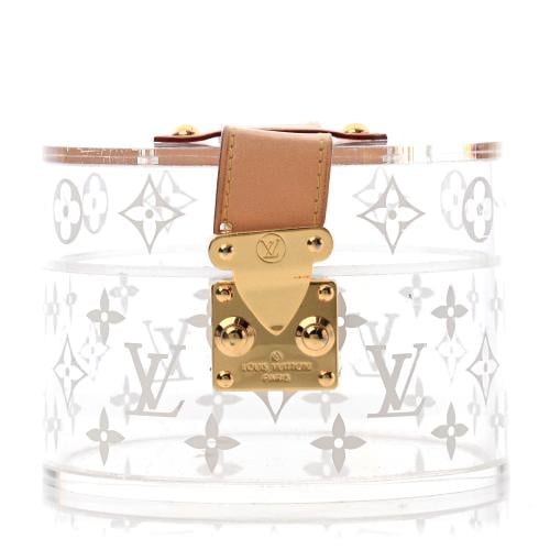 حقيبة سكوت من الزجاج الشفاف من لويس فيتون