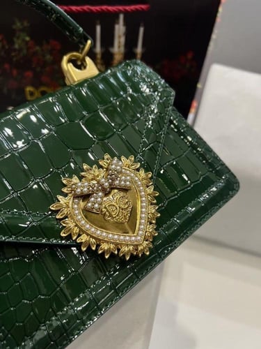 حقيبة دولتشي آند غابانا ديڤوشن الصغيرة مقاس ١٩ سم-...