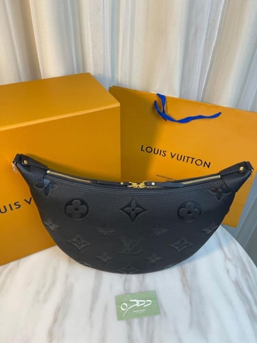 حقيبة لويس فويتون لوب هوبو - أسود