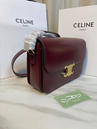 حقيبة تين تريومف من سيلين - باللون البرغندي