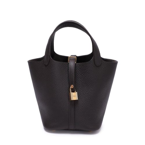 حقيبة هيرميس بيكوتين مقاس 18 هاردوير ذهبي