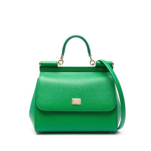 شنطة عملية سيسيلي كبيرة - مقاس 25 - أخضر ليموني