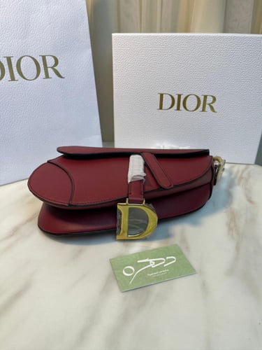 حقيبة ديور سادل بقياس 24 سم مع حزام