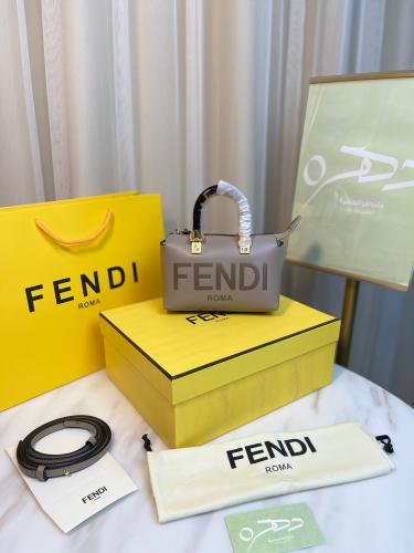 شنطة فندي ميني باي ذا واي - بني Etoupe