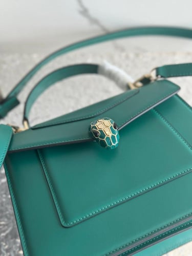 حقيبة سيربنتي ريفرس ذات المقبض العلوي من بولغاري -...