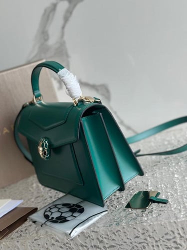 حقيبة سيربنتي ريفرس ذات المقبض العلوي من بولغاري -...