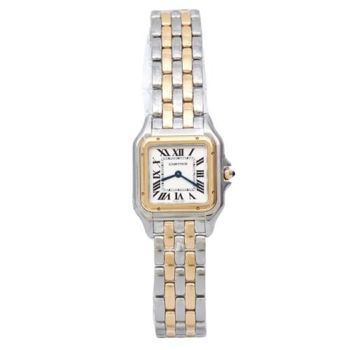 ساعة كارتييه بانتير دو كارتييه بحزام فولاذي مقاوم...