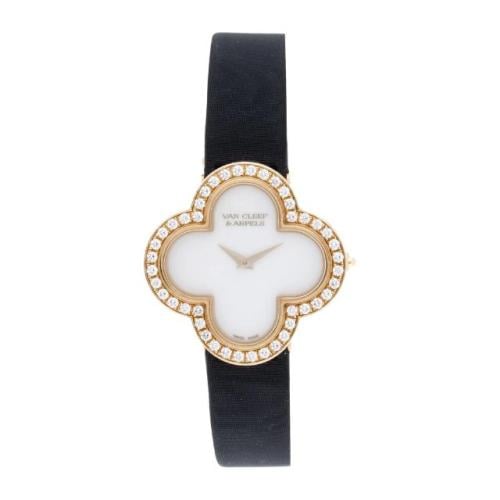 ساعة ألامبرا من فان كليف آند آربلز باطار كريستالي