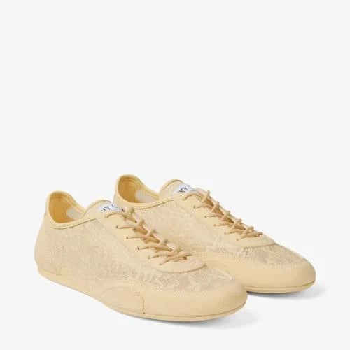 حذاء Jimmy Choo Sunny F الرياضي - بيج