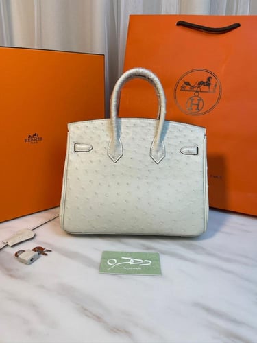 حقيبة يد ايرميز من الجلد بحريس بيرل