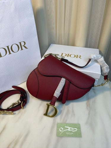 حقيبة ديور سادل بقياس 24 سم مع حزام