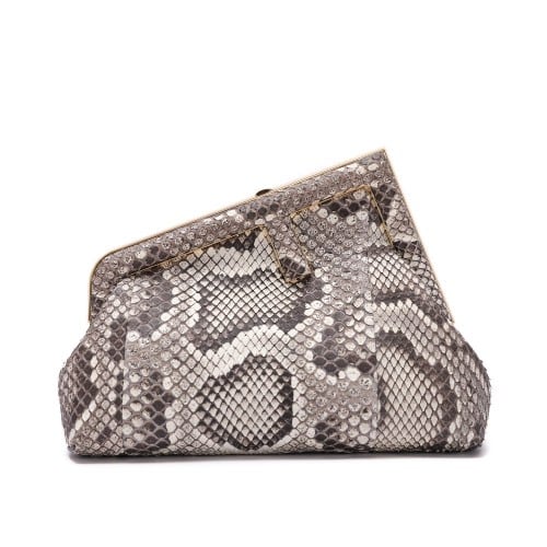 شنطة فندي فرست ثعبان - بني وبيج