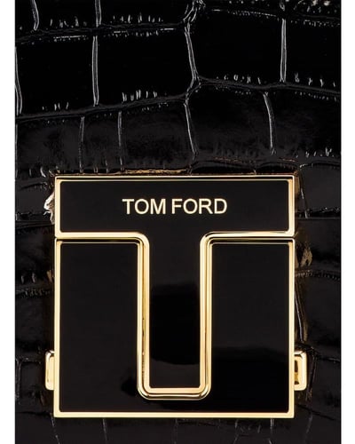 حقيبة الكتف توم فورد 24 سم