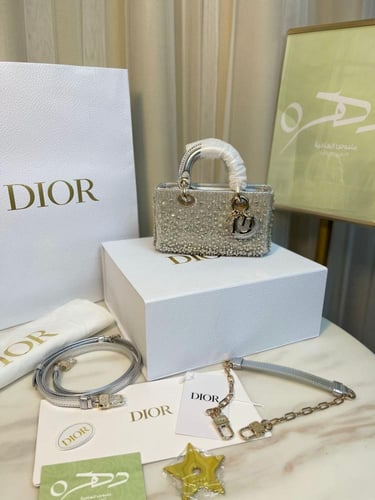 حقيبة ديور دي جوي كريستال-مقاس 16