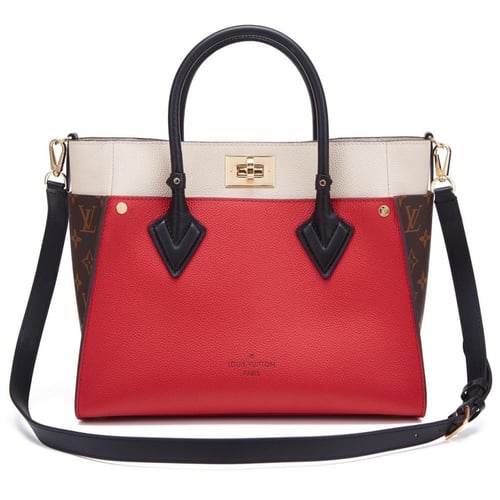 حقيبة لويس فيتون أون ماي سايد MM - أحمر