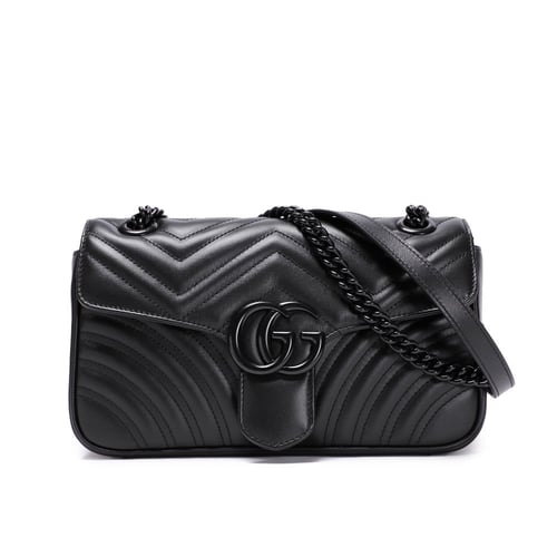 شنطة قوتشي جي جي مارمونت أول بلاك 26 - أسود