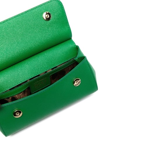 شنطة يد وكتف دولتشي غابانا سيسيلي ميني - أخضر