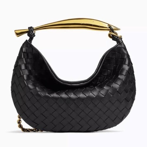 حقيبة ساردين بيد علوية من جلد مجدول من بوتيغا فيني...