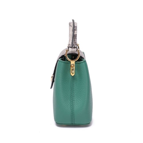 شنطة لويس فيتون كابوسين ميني 21 سم - أخضر