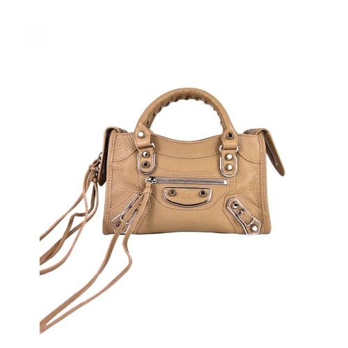 شنطة بالنسياقا كلاسيك سيتي ميني (هادروير فضي)