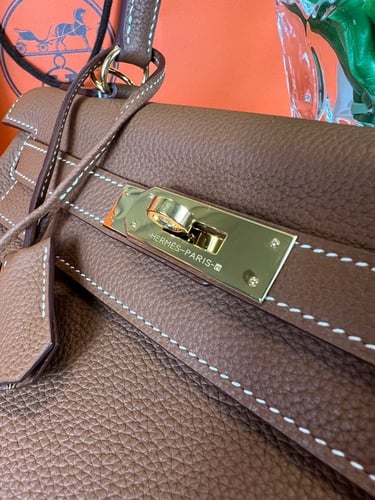 حقيبة ايرميز كيلي مقاس 25 - هافان