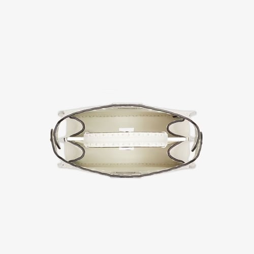 شنطة فندي بيكابو سلريا درزات سمول - أبيض