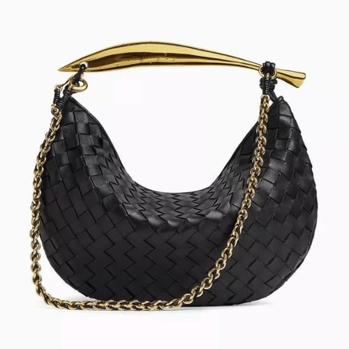 حقيبة ساردين بيد علوية من جلد مجدول من بوتيغا فيني...