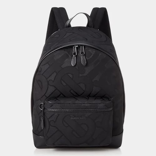 حقيبة ظهر بربري بشعار مطبوع