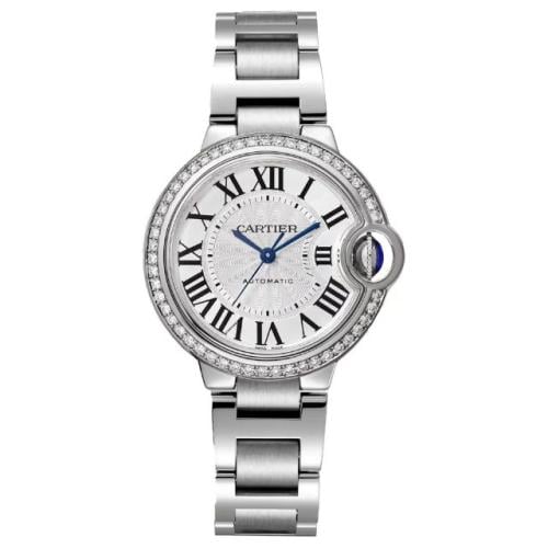 ساعة كارتييه بالون بلو دو كارتييه باطار كريستالي