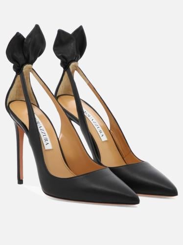 حذاء Aquazzura Bow Tie Pumps - أسود