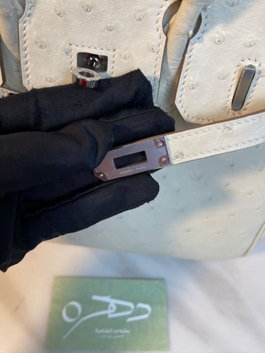 حقيبة يد ايرميز من الجلد بحريس بيرل