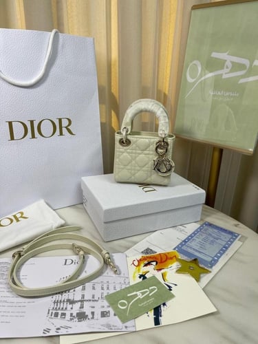 حقيبة ميكرو ليدي ديور 12 سم من كريستيان ديور