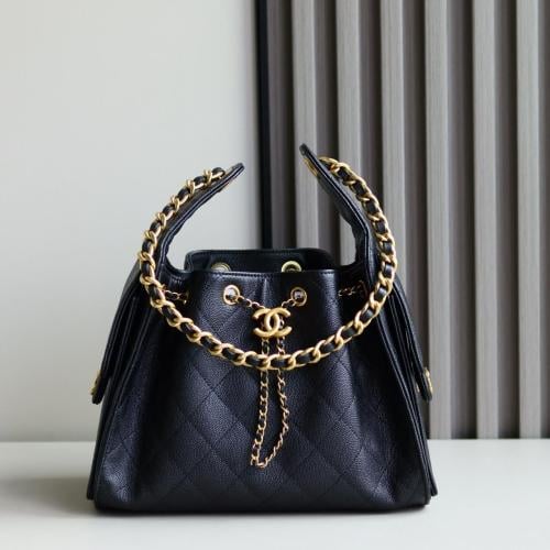 حقيبة Chanel hobo - أسود