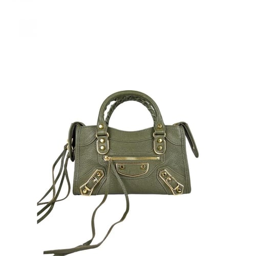 شنطة بالنسياقا كلاسيك سيتي ميني (هادروير ذهبي)