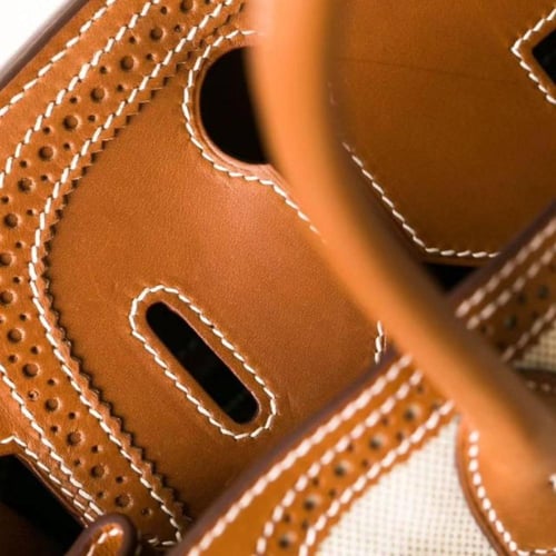 حقيبة هيرميس بيركين توغو سويفت بقطع فضية