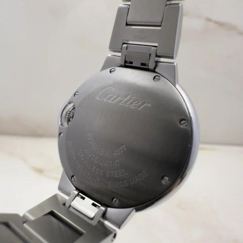 ساعة كارتييه بالون بلو دو كارتييه باطار كريستالي